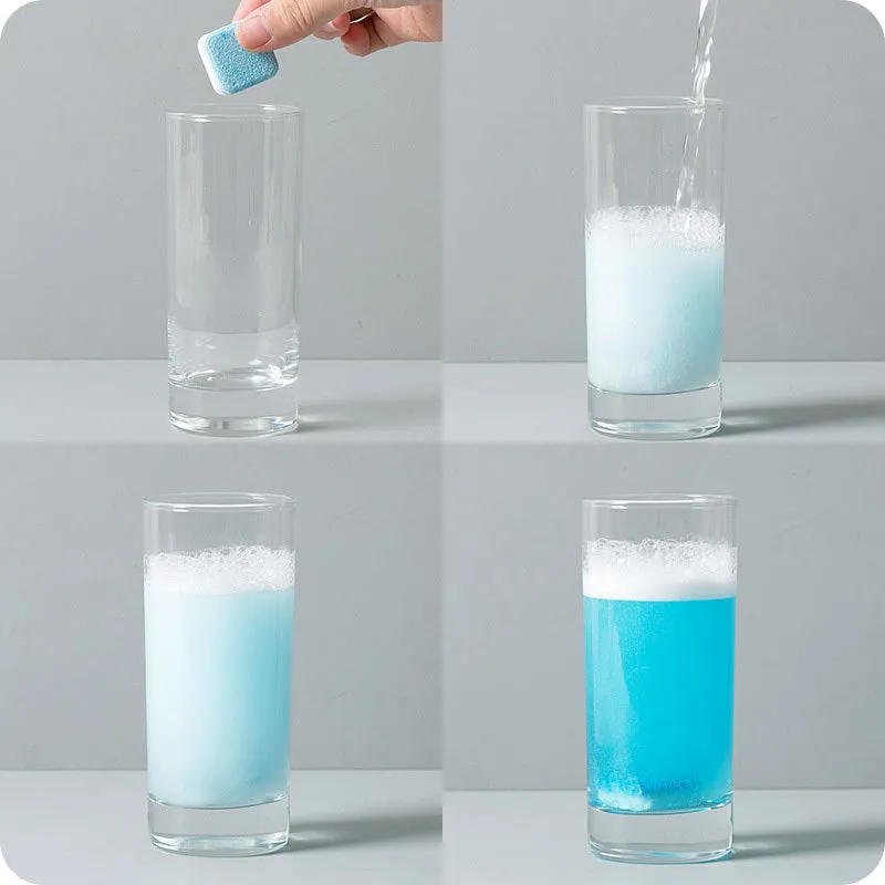 4pcs Washing Machine Cleaner Mold  Dirt Remover Tablets