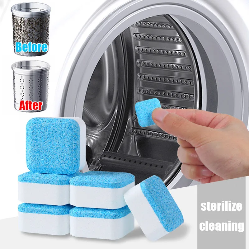 4pcs Washing Machine Cleaner Mold  Dirt Remover Tablets