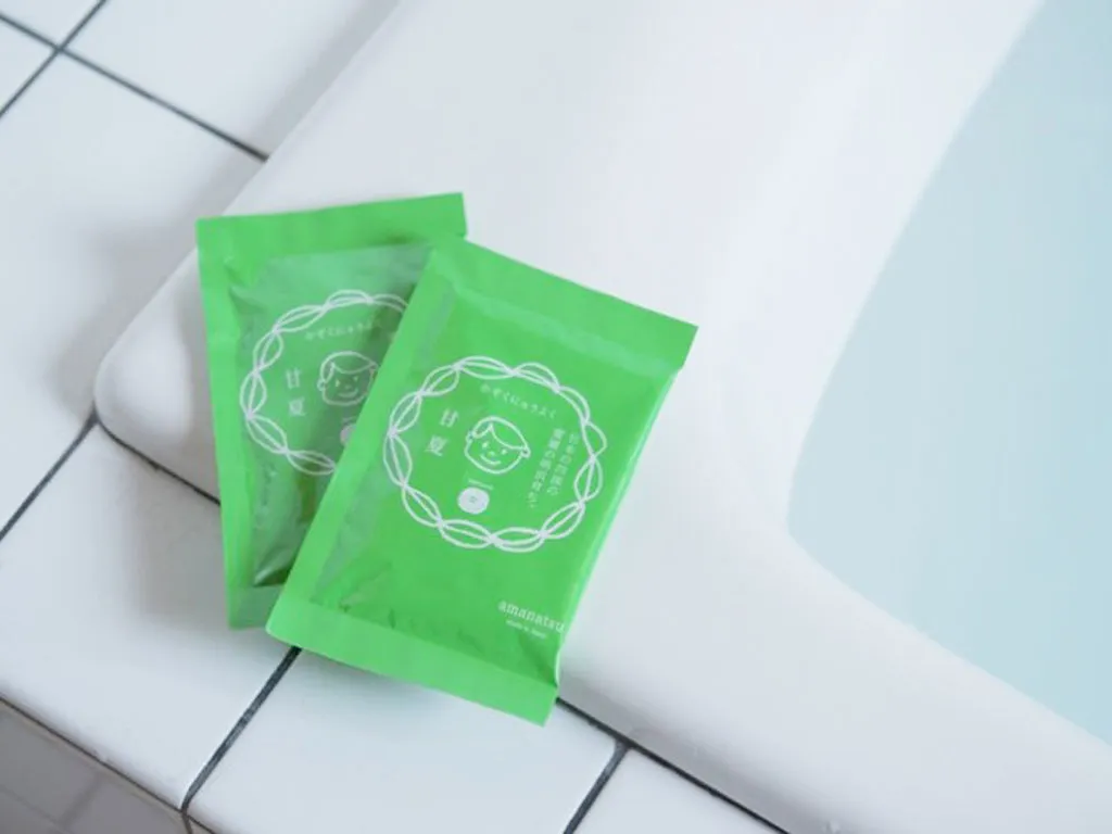 Amanatsu Citrus Bath Salts Set of 5 by Muchachaen
