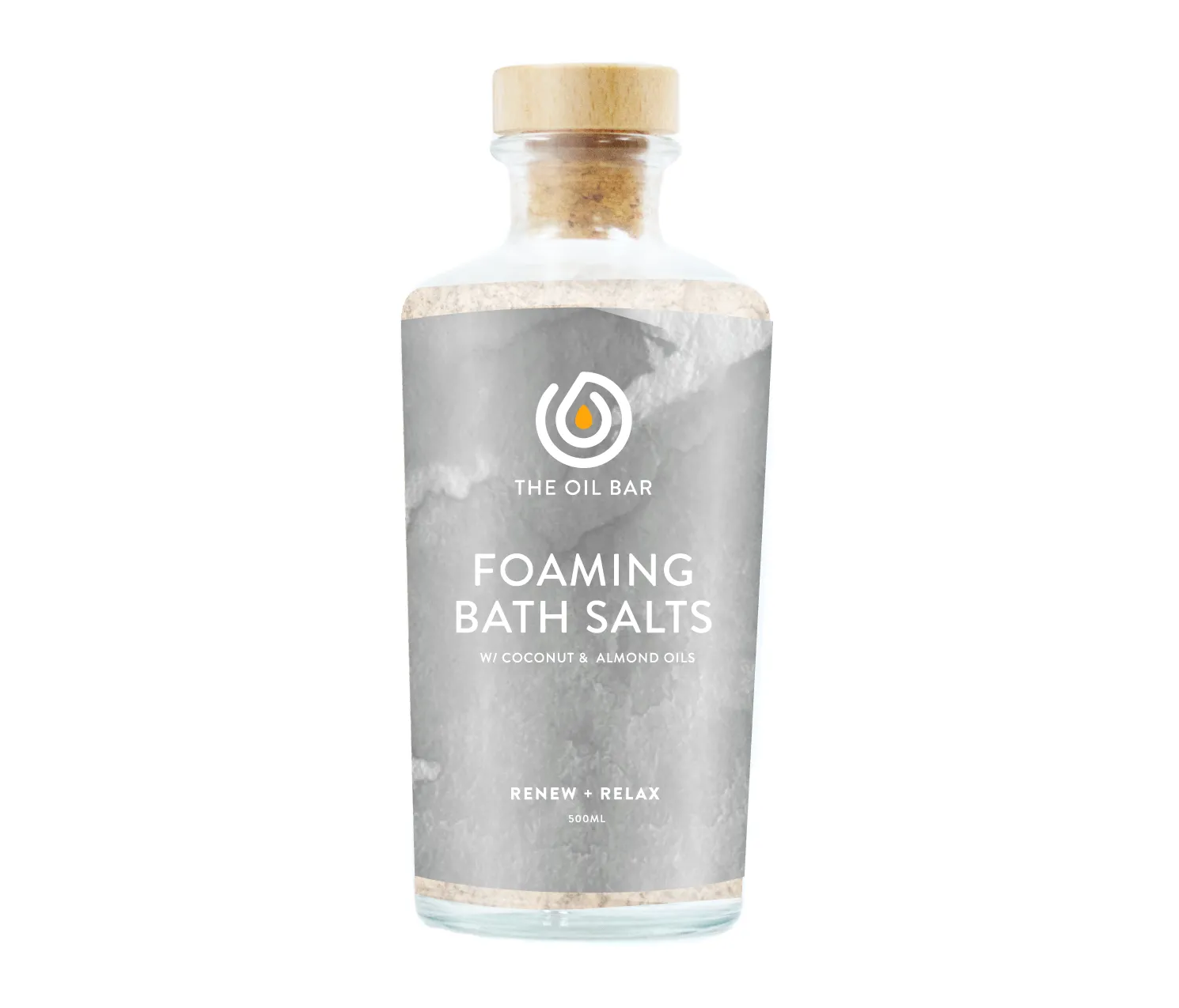 Apricot Chamomile Foaming Bath Salts