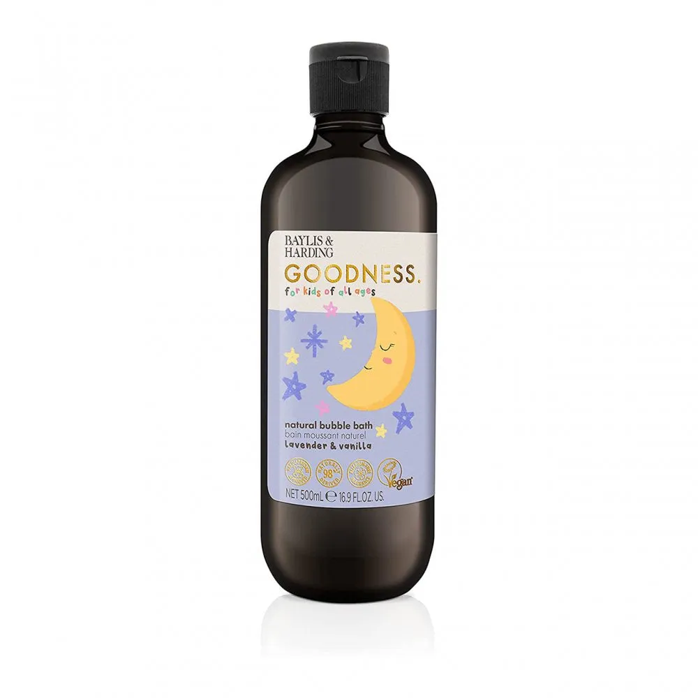 Baylis and Harding Goodness Kids Lavender & Vanilla Natural Bubble Bath, 500ml