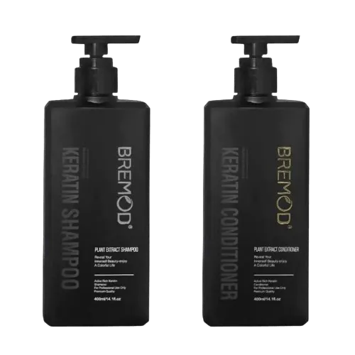 BREMOD KERATIN SHAMPOO & CONDITIONER 400ML
