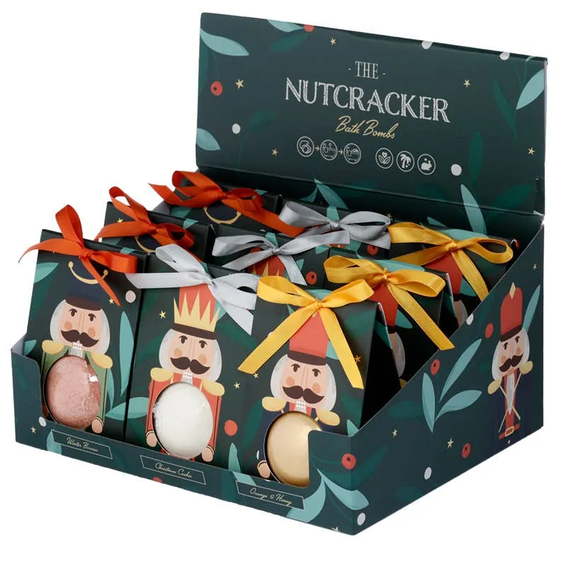 Christmas Nutcracker Bath Bomb in Gift Box