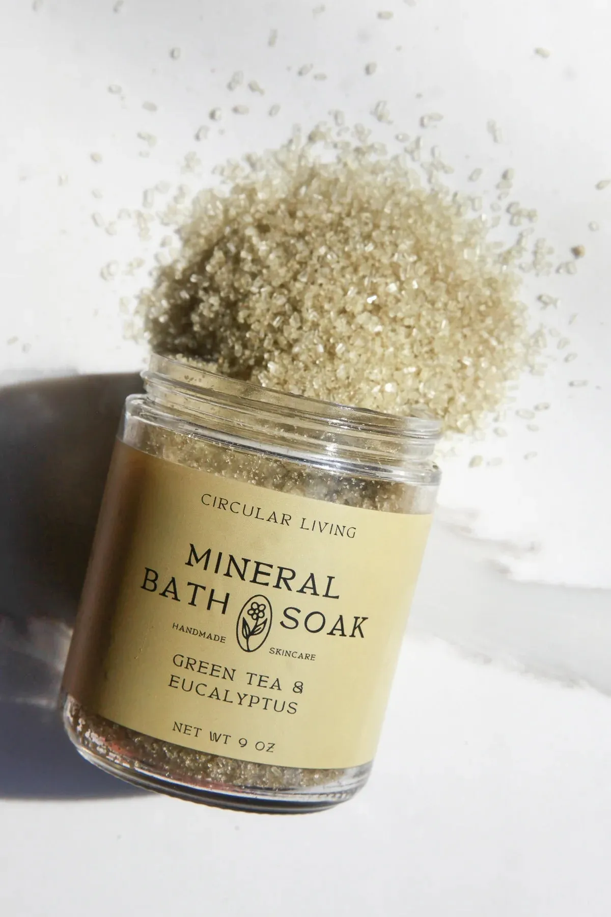 Circular Living :: Mineral Bath Soak, Green Tea & Eucalyptus
