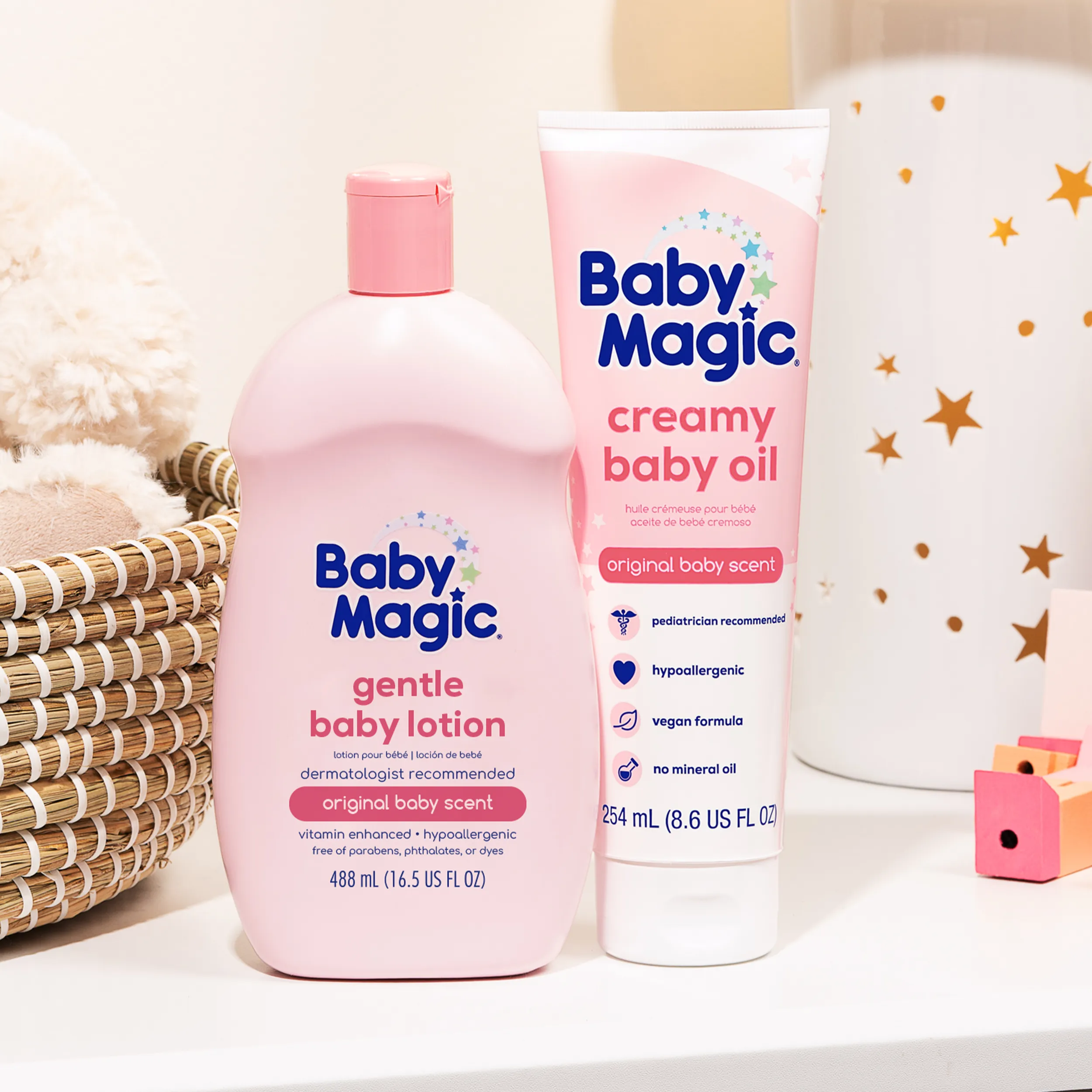 creamy baby oil