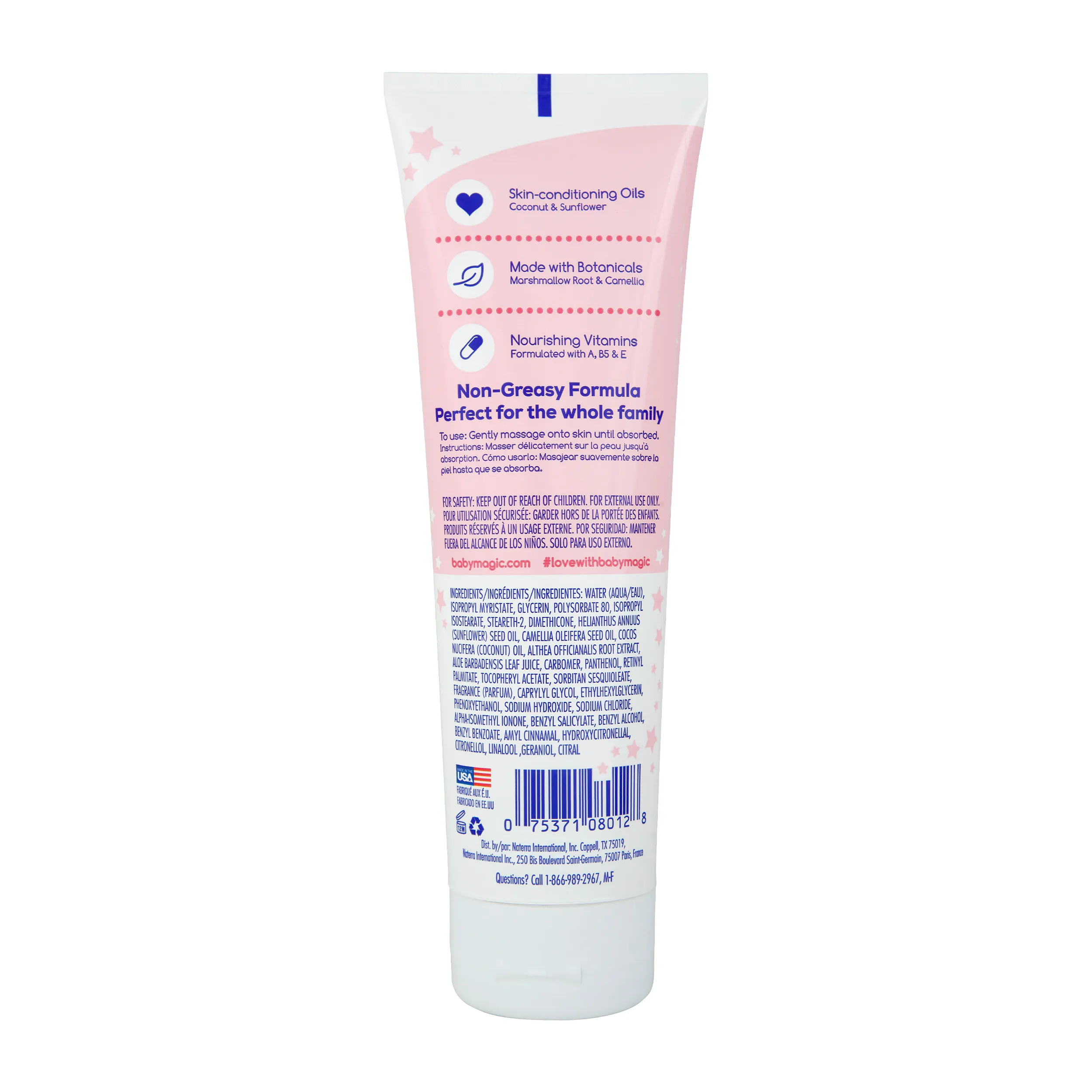 creamy baby oil