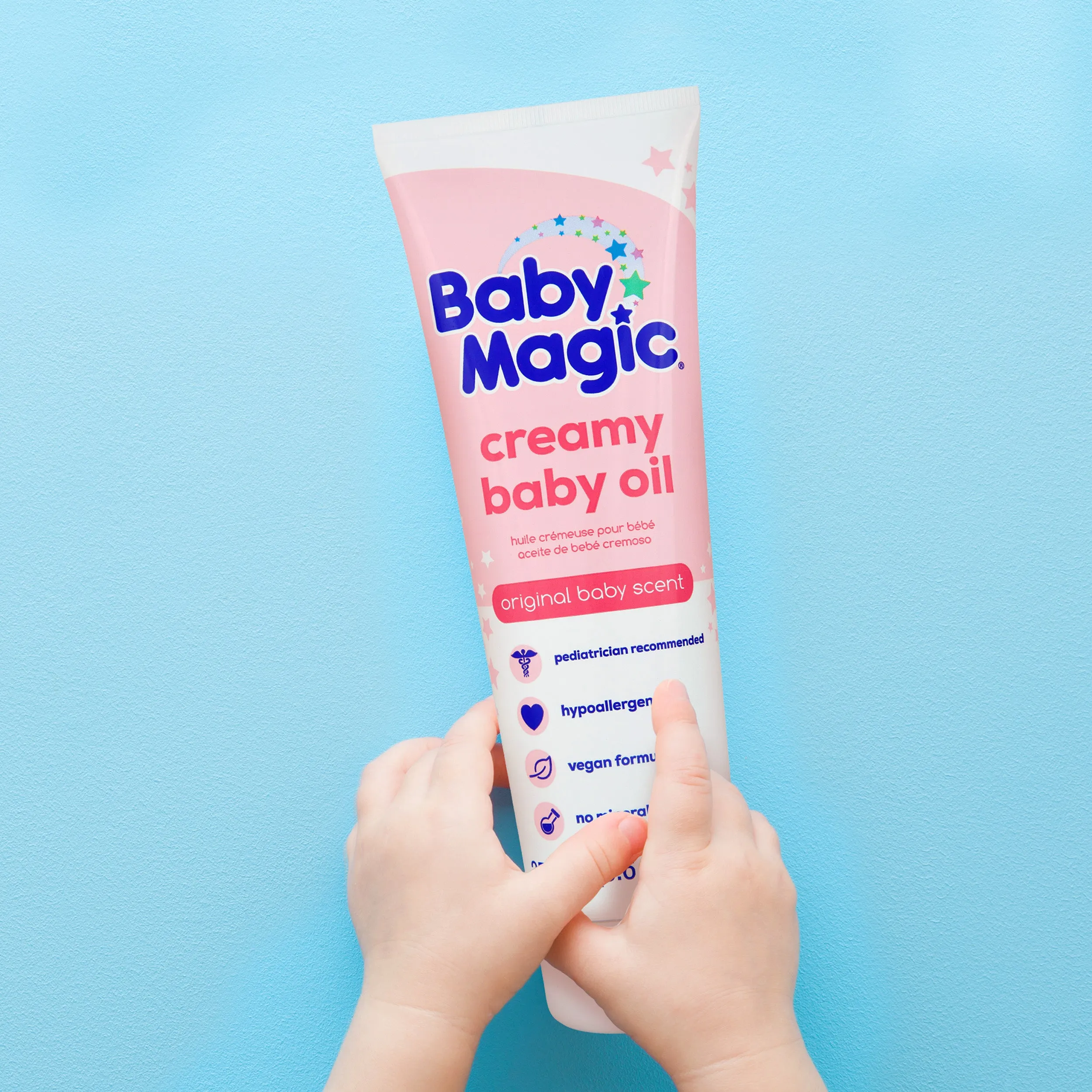 creamy baby oil