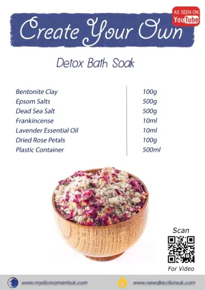 Create Your Own  Detox Bath Soak