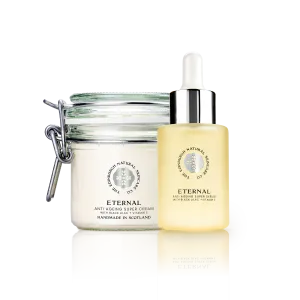 Eternal Anti-Ageing Face Cream And Face Serum Bundle.