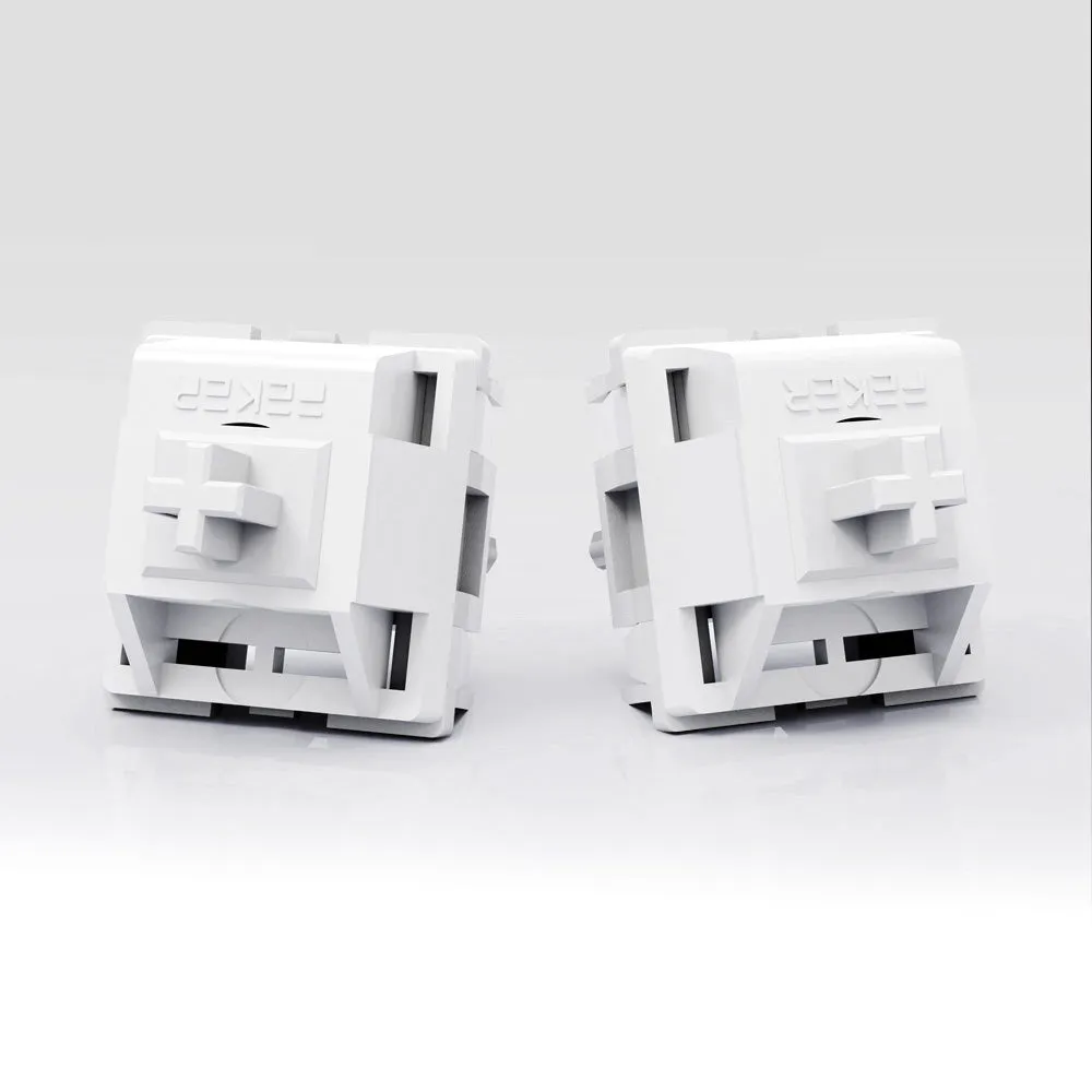FEKER Marble White  Linear Switches Creamy
