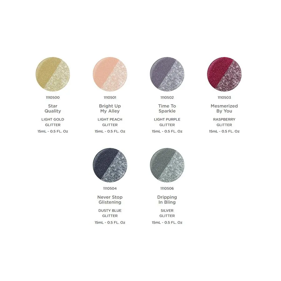 Gelish Soak-Off Gel Polish Flash Glam Collection Never Stop Glistening