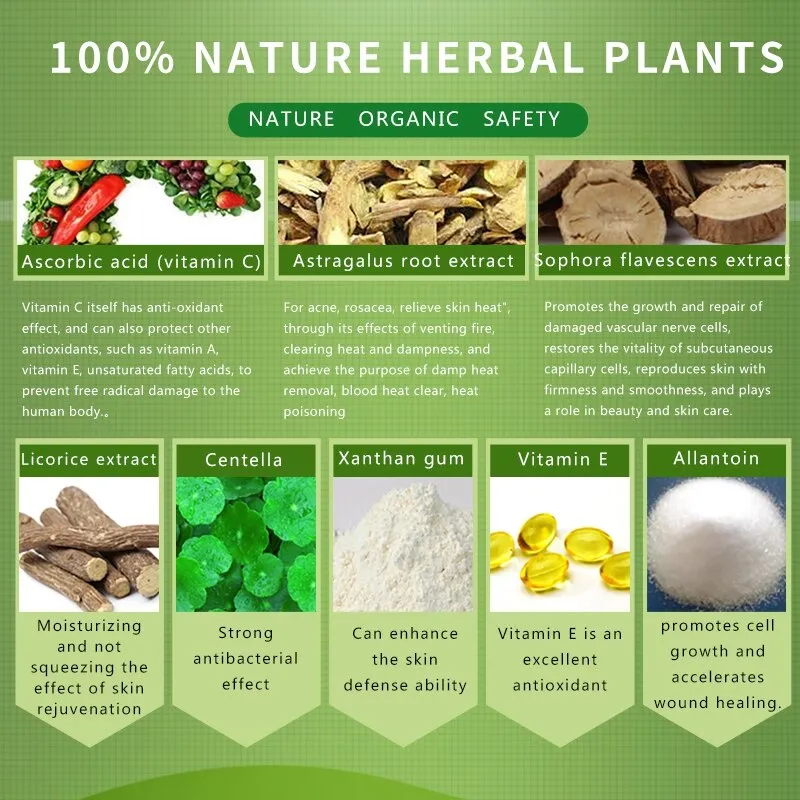 HEMEIEL Herbal Anti-Acne Cream Oily Skin Acne Stains Moisturizing Acne Treatment Face Cream Care Acne Scar Remove Blackhead