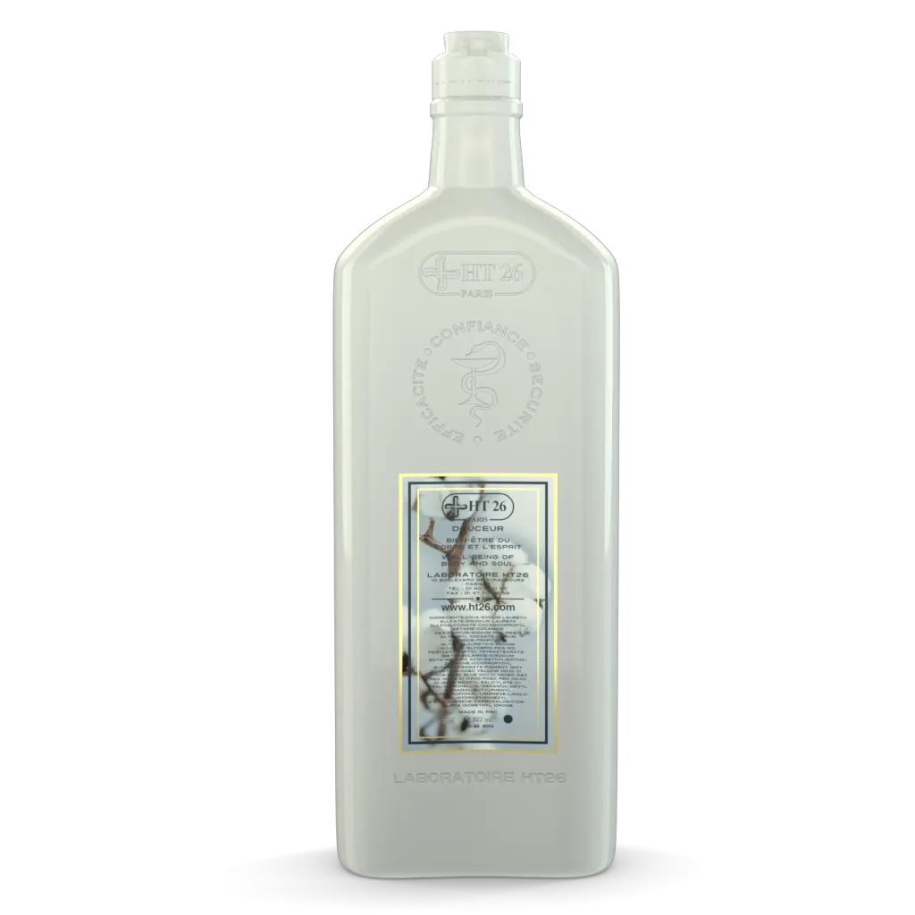 ht26 Body Silky Soft Bubble Bath / Softening Aromatherapy  / Cotton flower Scent – 10.48 oz