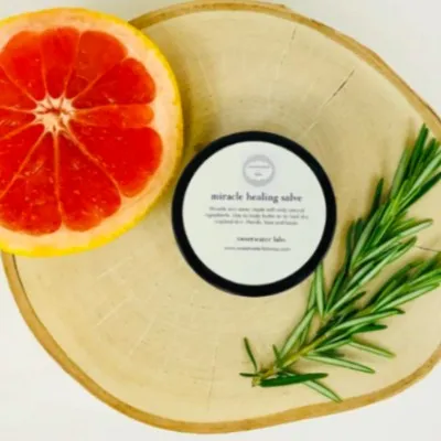 MIRACLE HEALING SALVE, Grapefruit. Instantly relieves extremely dry skin   other skin irritations