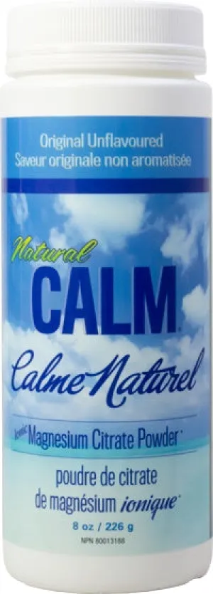 Natural Calm Magnesium Citrate Powder Original Unflavoured (226g)