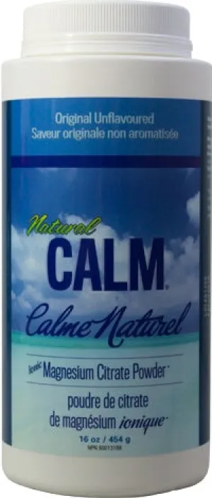 Natural Calm Magnesium Citrate Powder Original Unflavoured (454g)
