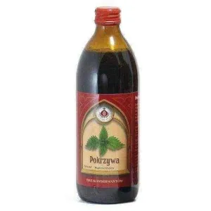 Nettle juice without preservatives product Bonifraterska 500ml, detox cleanse