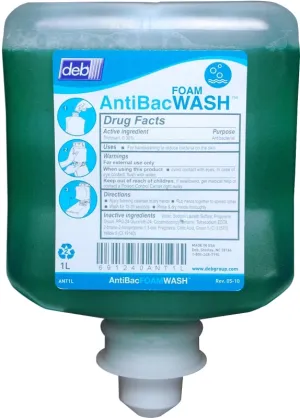 North American Paper ANT1L Hand Soap, Creamy Foam, Green, Pleasant, 1 L :CS  6: QUANTITY: 1