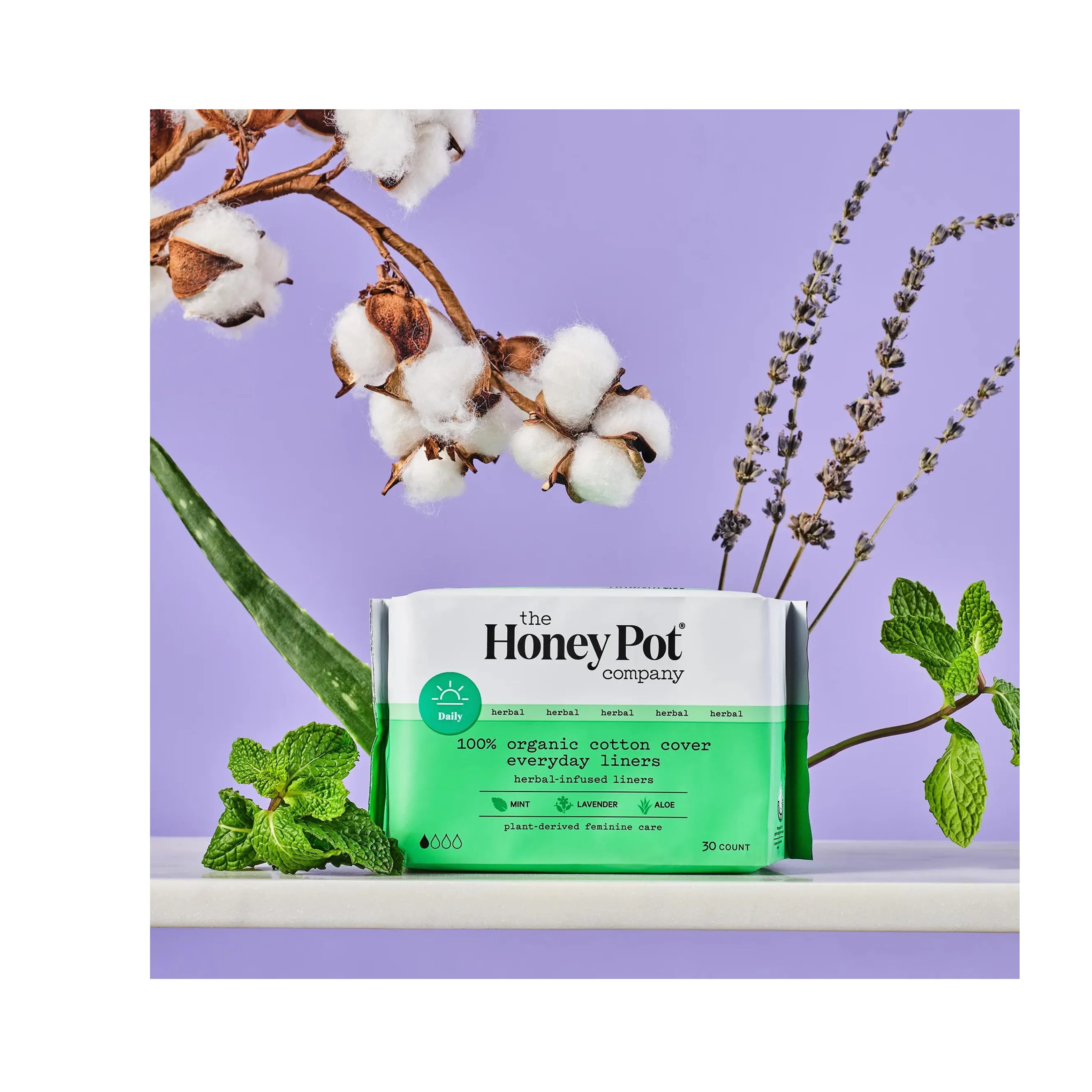 Organic Cotton Cover Everyday Liners