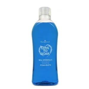 Pampered Cleansing & Moisturising Foam Bath Love To Soak Sea Minerals 1 L