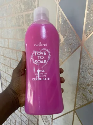Pampered Love to Soak Bath Foam - Rose