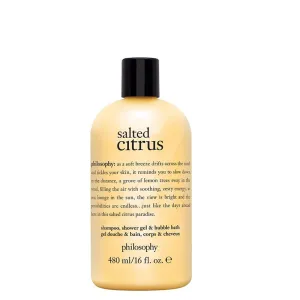 PHILOSOPHY | Salted Citrus Shampoo, Shower Gel & Bubble Bath
