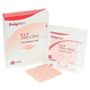 Polymem 5" x 5"  Non-Adhesive PolyMeric Membrane Dressing