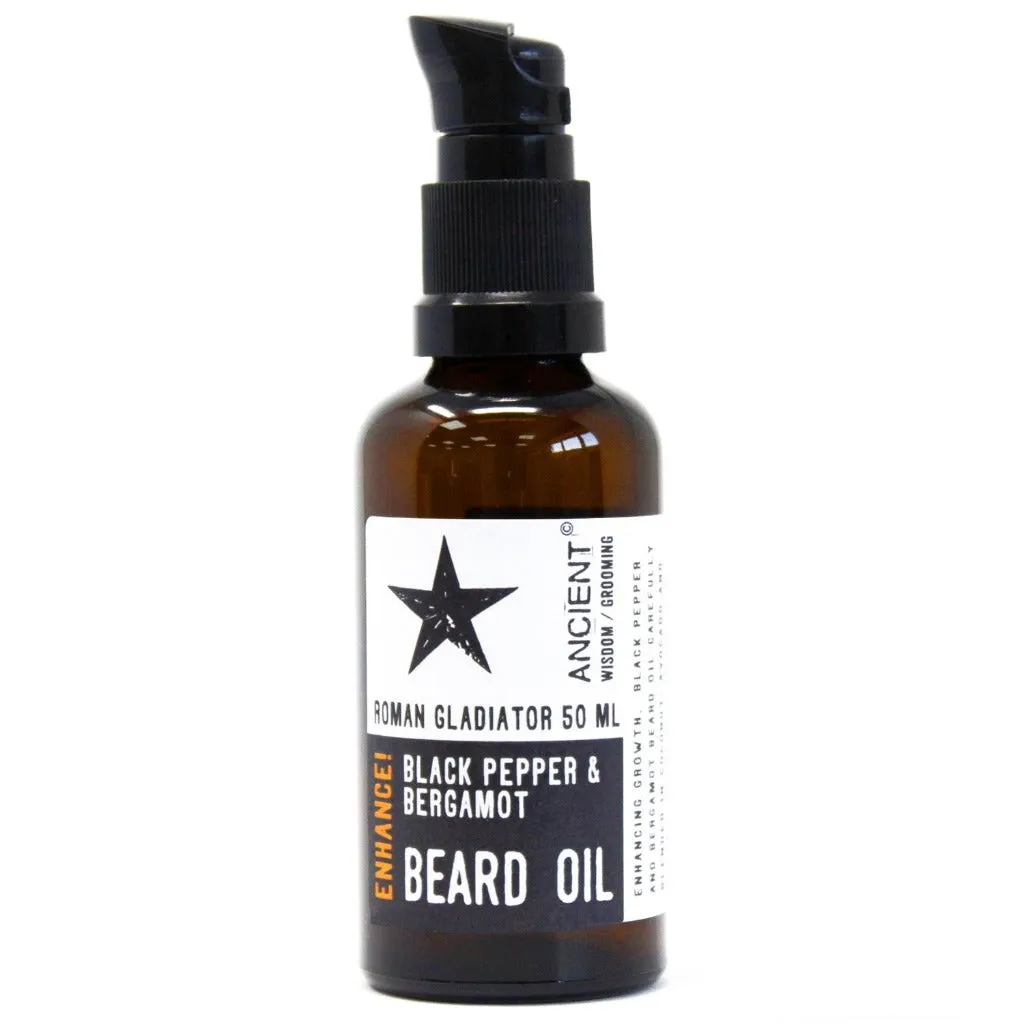 Pure and Natural Beard Oils - Cleanse Condition & Regenerate