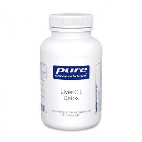 Pure encaps
 - liver-g.i. detox® - 60 caps