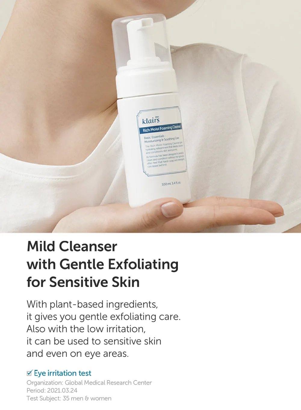 Rich Moist Foaming Cleanser (100ml)