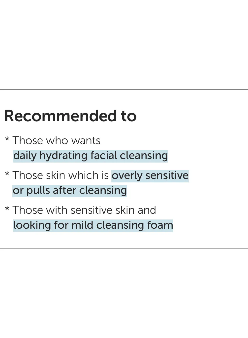 Rich Moist Foaming Cleanser (100ml)