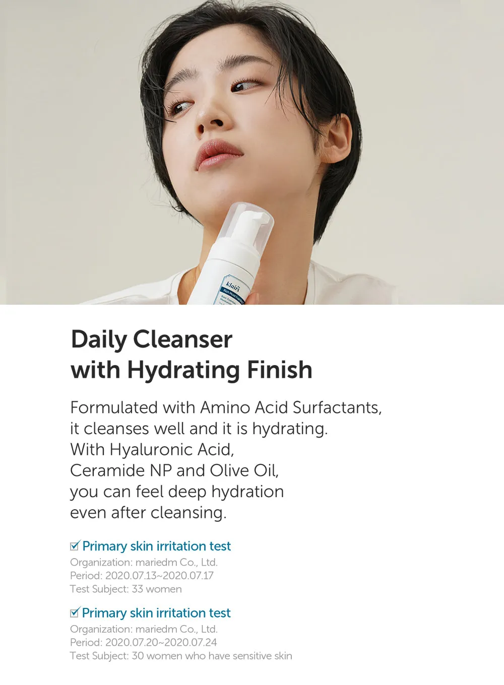 Rich Moist Foaming Cleanser (100ml)