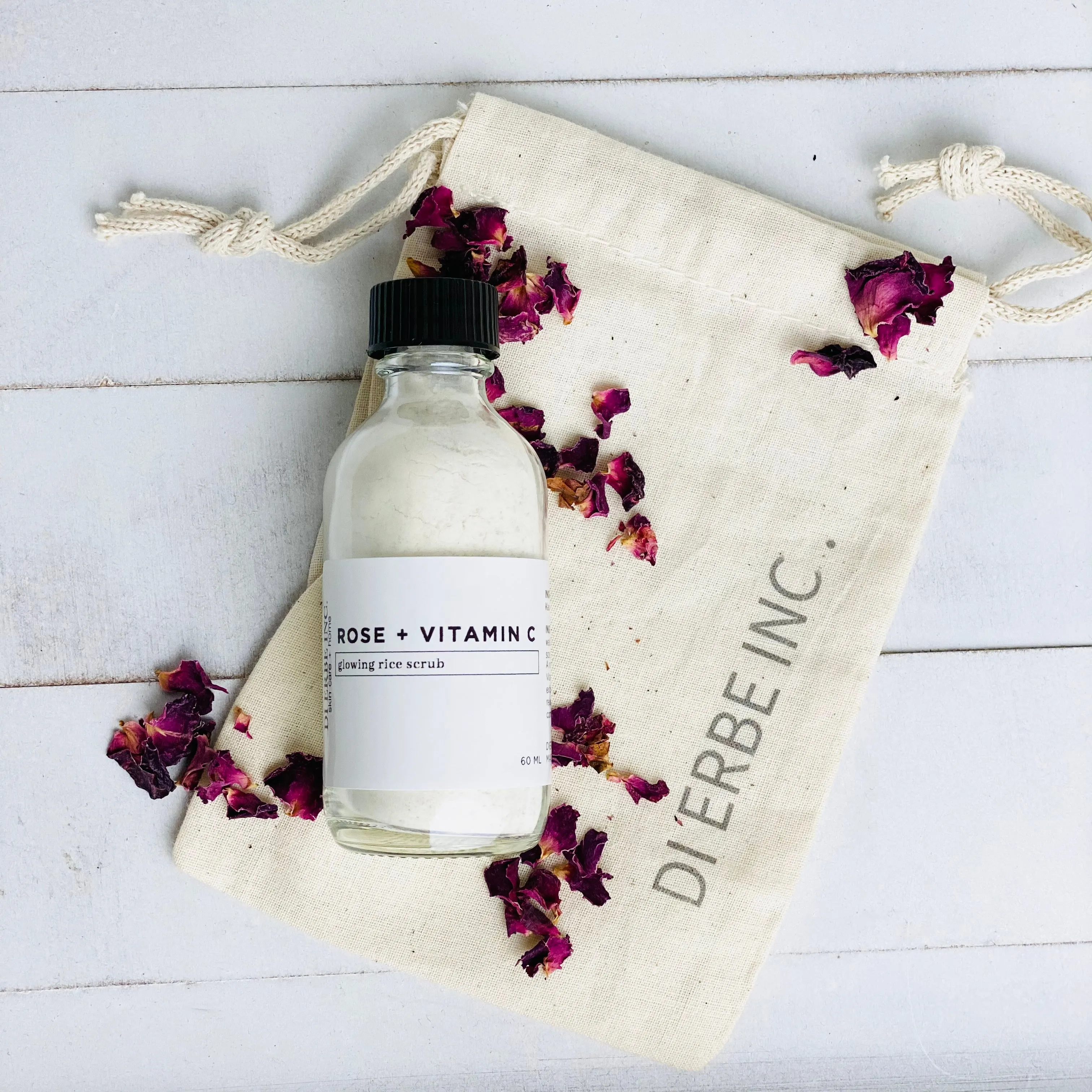 Rose   Vitamin C Rice Glowing Scrub