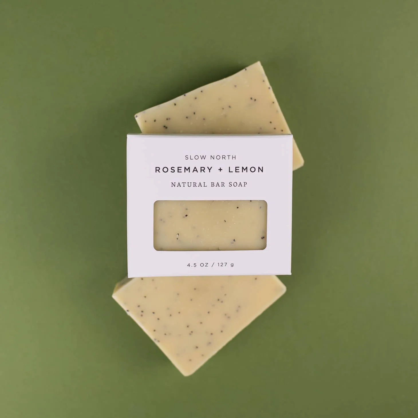 Rosemary   Lemon Natural Bar Soap