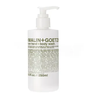 rum hand body wash