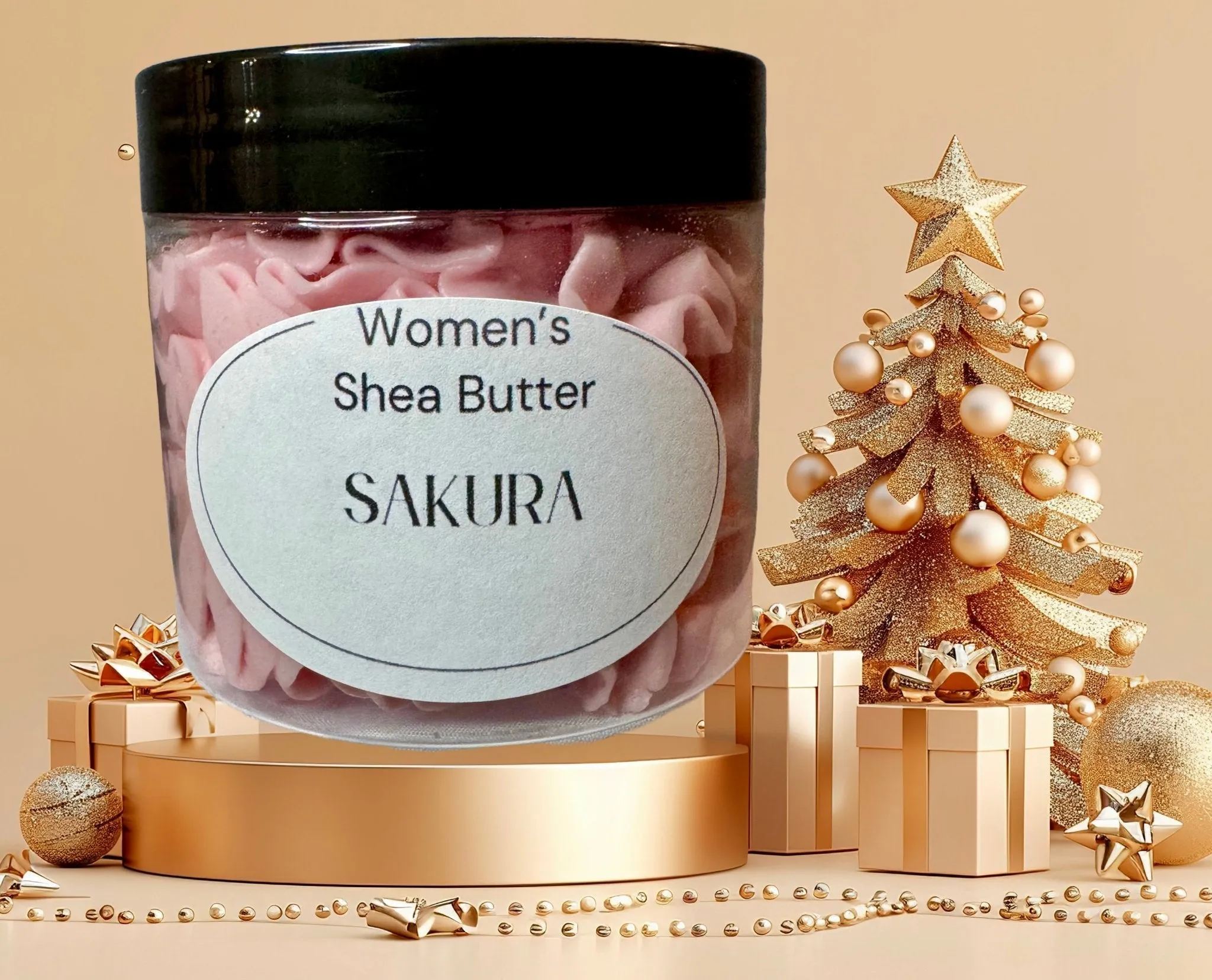 “Sakura” (Sa-Koo-Ra) Scented Shea Butter