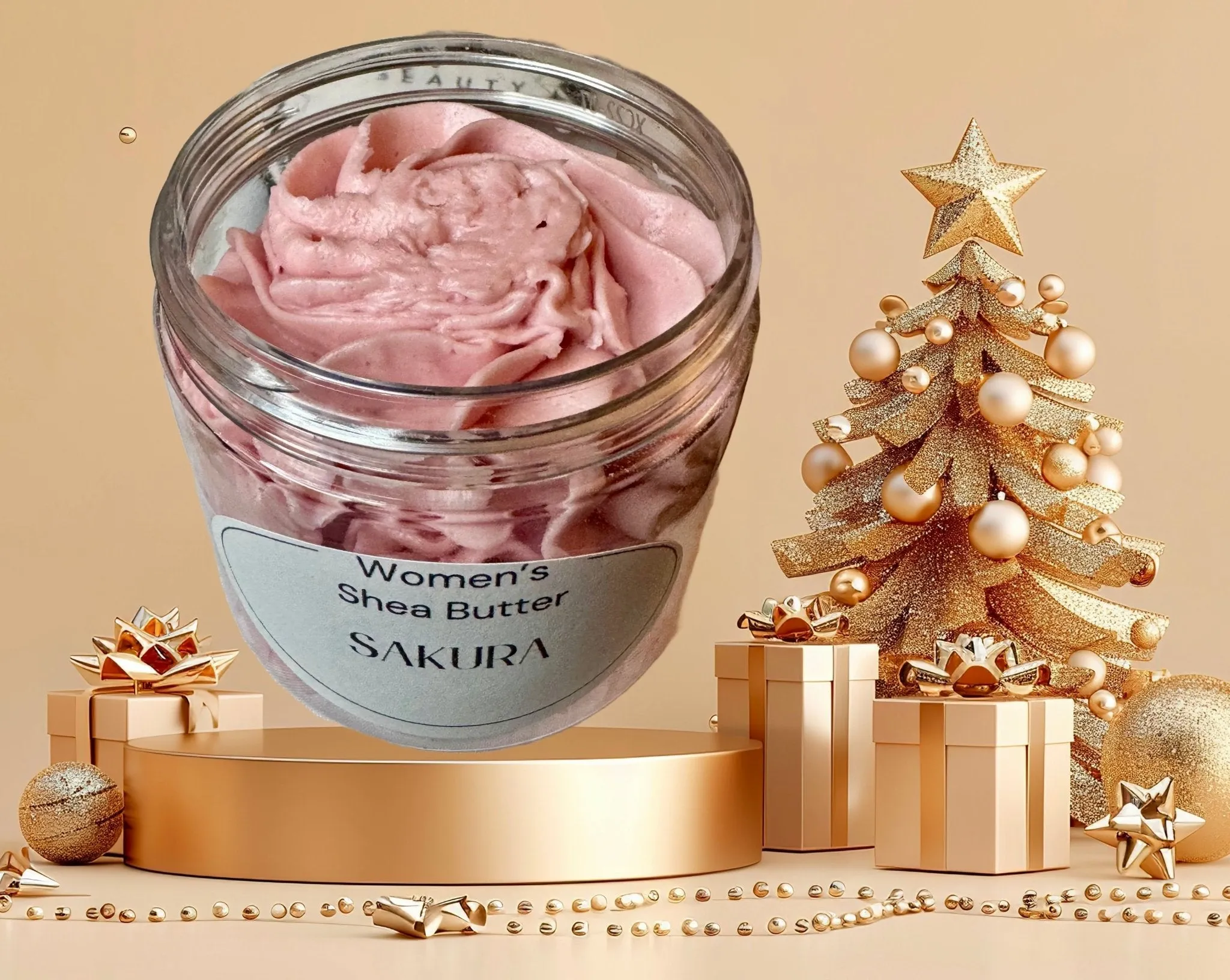 “Sakura” (Sa-Koo-Ra) Scented Shea Butter