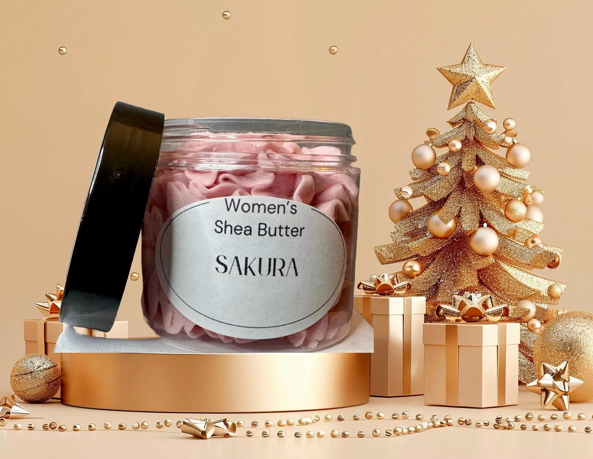 “Sakura” (Sa-Koo-Ra) Scented Shea Butter