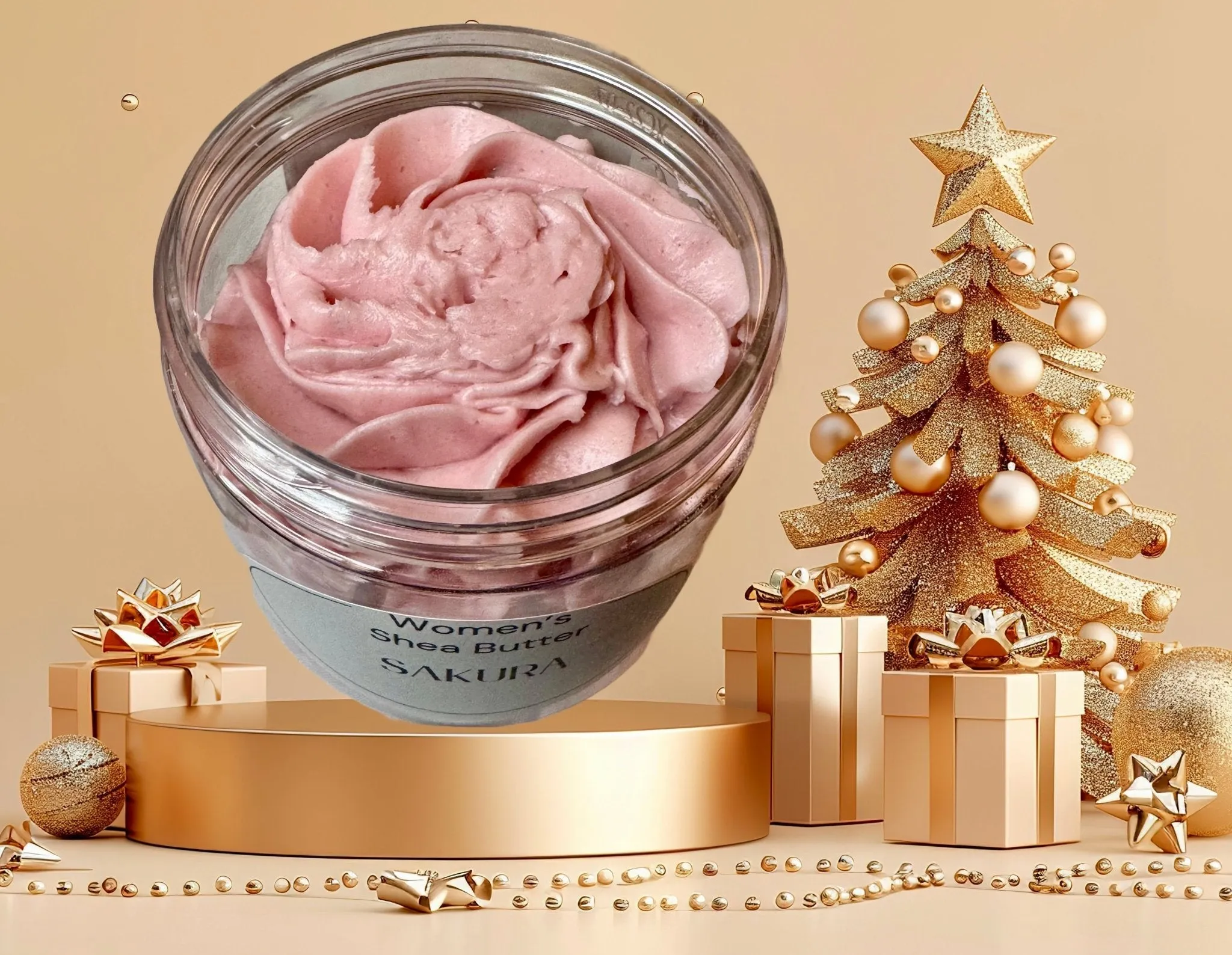 “Sakura” (Sa-Koo-Ra) Scented Shea Butter