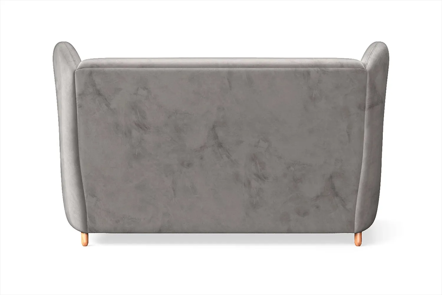 Sassari 2 Seater Sofa Grey Velvet