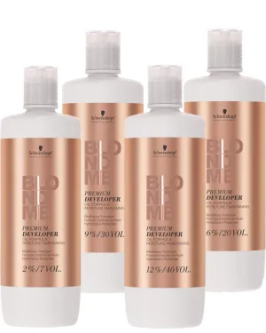 Schwarzkopf BlondMe Premium Developer Oil Formula Moisture Maintaining 33.8oz