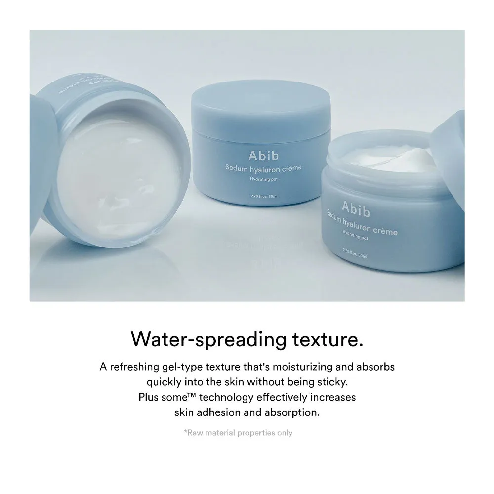 Sedum Hyaluron Crème Hydrating Pot