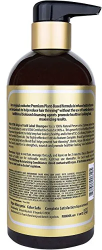STOP HAIR LOSS WITH A GENTLE SHAMPOO