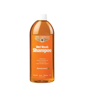 Wet Wash Shampoo 16oz - High-Foaming, Gentle Effective Car Wash Shampoo
