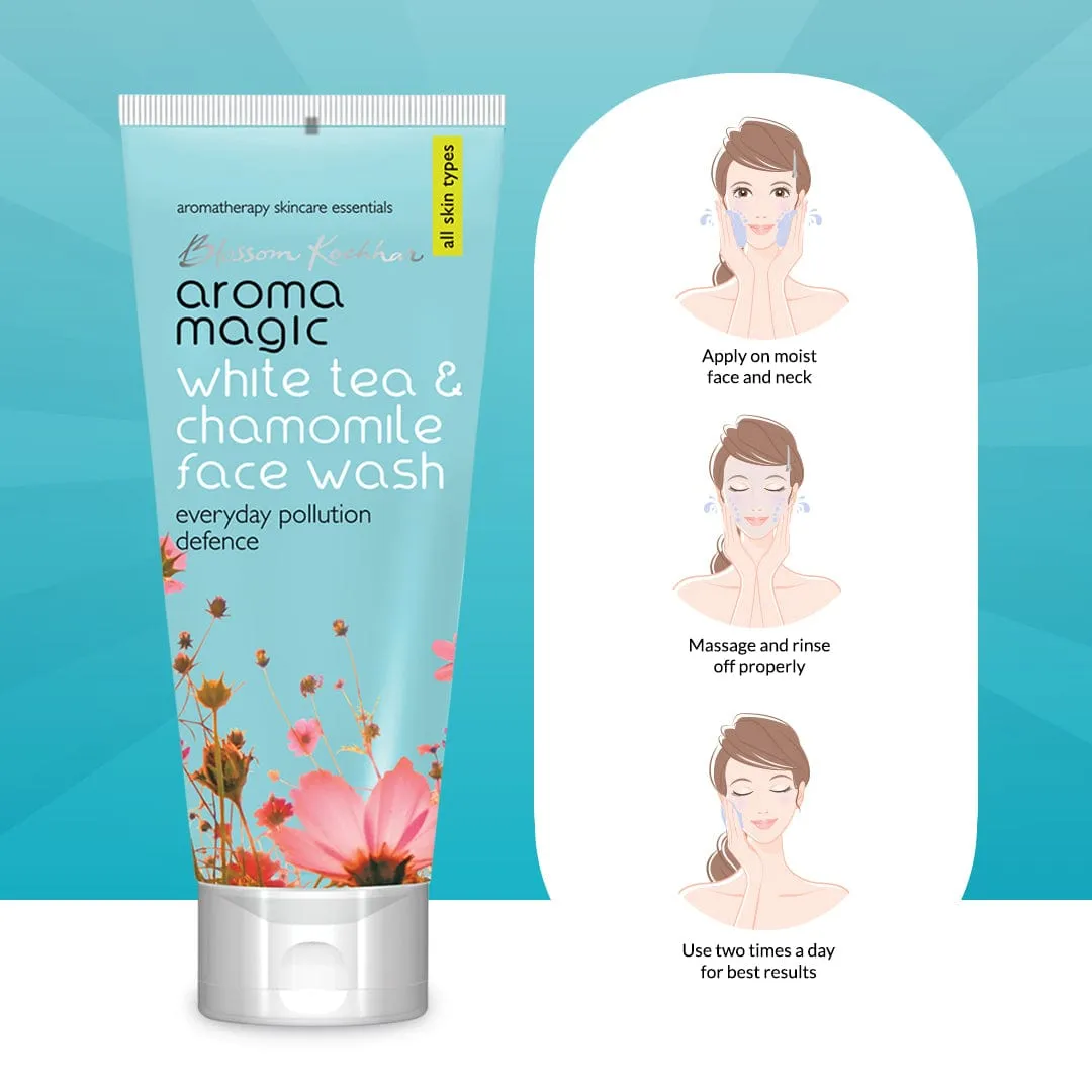 White Tea & Chamomile Face Wash For All Skin Type