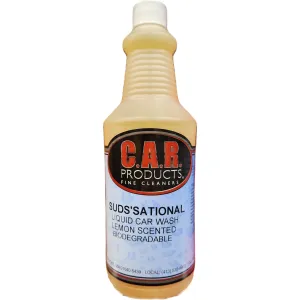 XCP CAR-16132 CAR Products Suds'sational Car Wash Shampoo (1 qt)